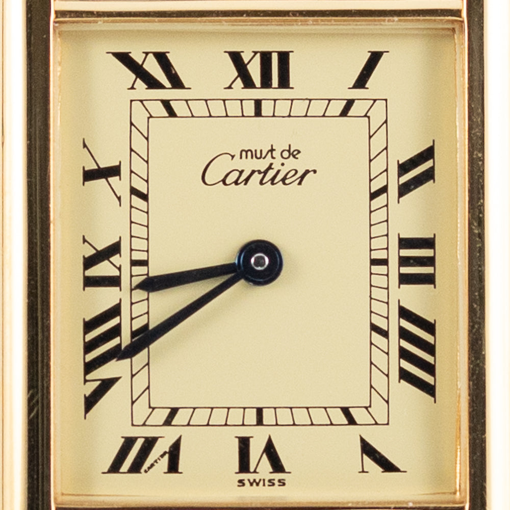 CARTIER LM MUST DE TANK REF.590005
