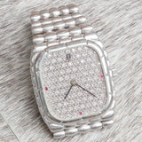 AUDEMARS PIGUET AUTOMATIC Pave Diamond Dial BAMBOO