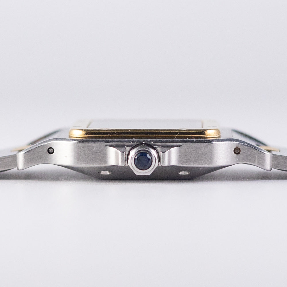 CARTIER LM Santos Ref.2961 AUTOMATIC Godron Bracelet