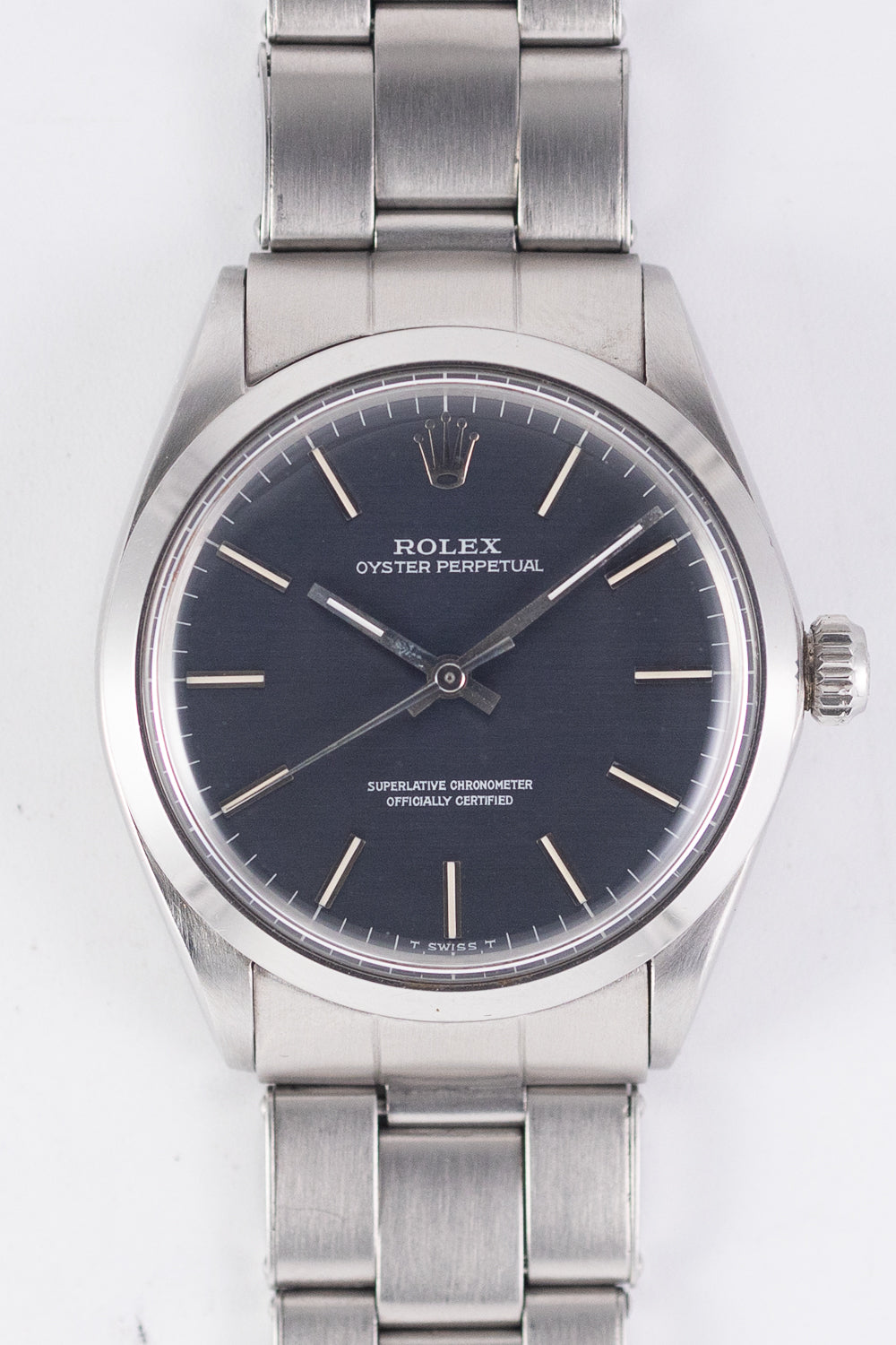 ROLEX OYSTER PERPETUAL Ref.1002 Blue Dial