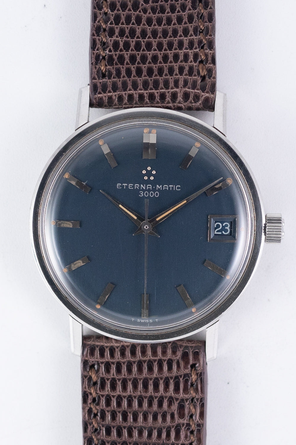 ETERNA MATIC Ref.146VT Blue Dial – TIMEANAGRAM