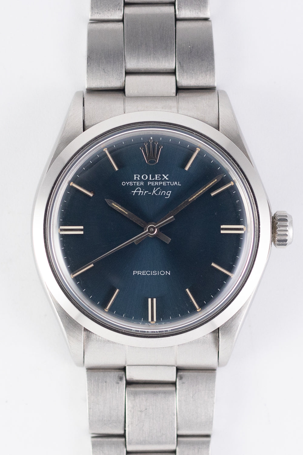 ROLEX Air-King Ref.5500 Blue Dial – TIMEANAGRAM