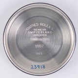 ROLEX Air-King Ref.5500 Black Gilt Tropical Dial