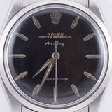 ROLEX Air-King Ref.5500 Black Gilt Tropical Dial