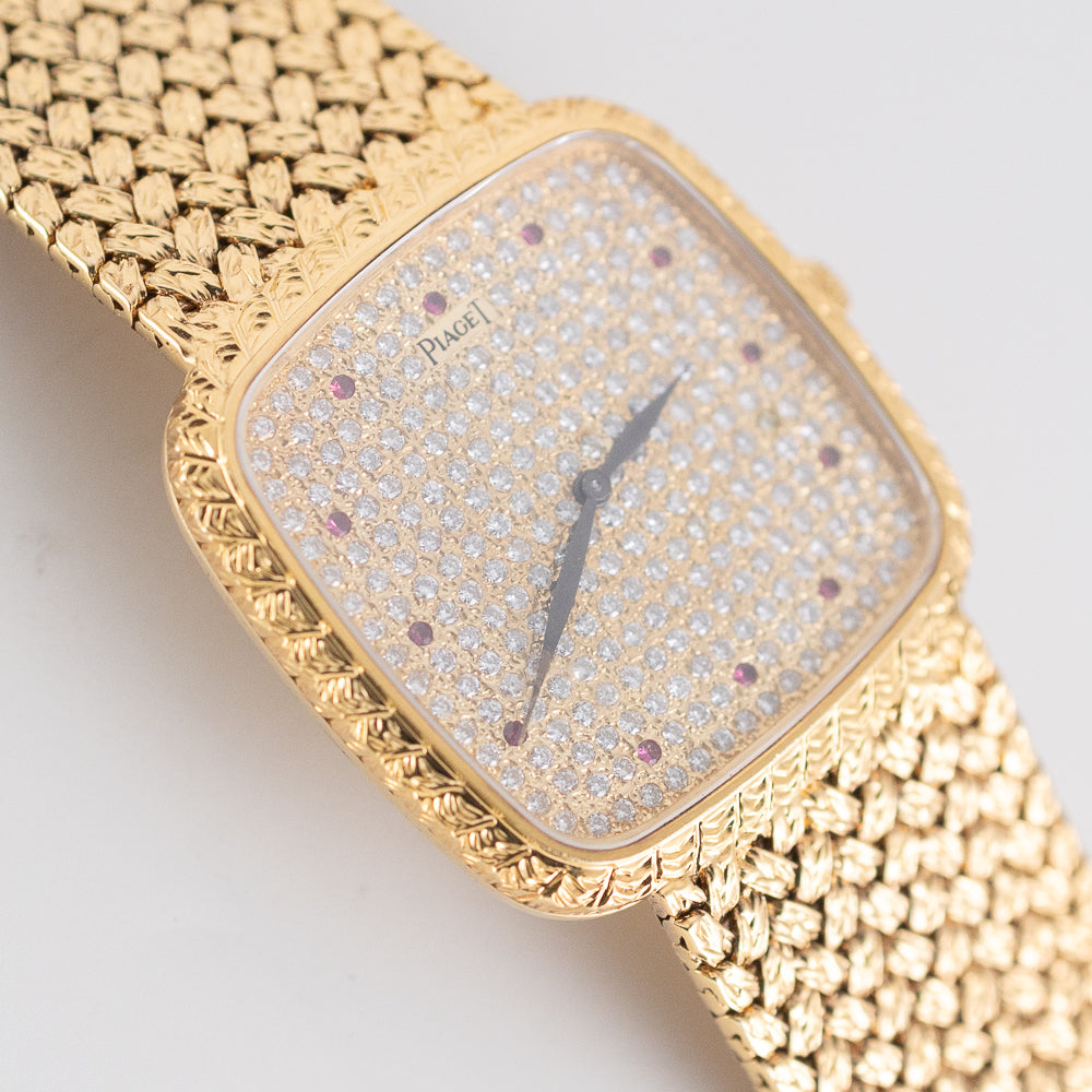 PIAGET REF.9771D2 Pave Diamond Dial w.BOX