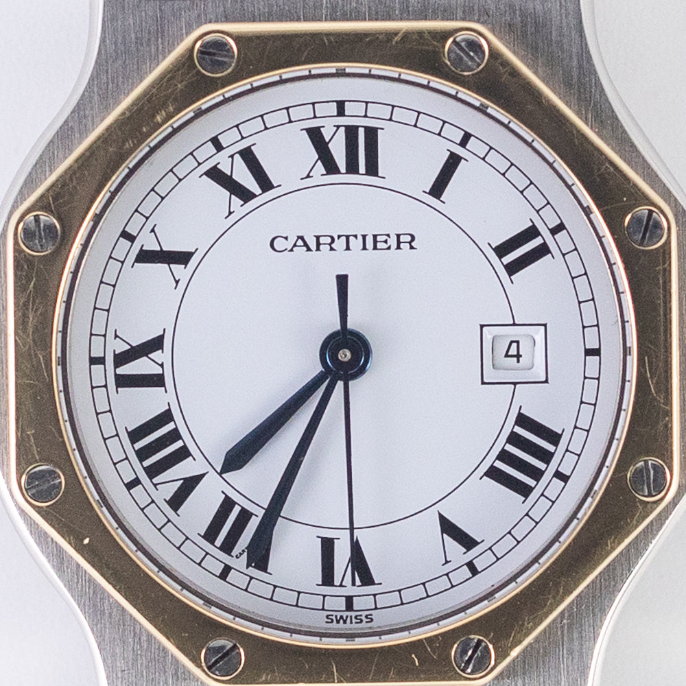 CARTIER LM SANTOS OCTAGON Automatic Ref.2966