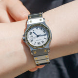 CARTIER LM SANTOS OCTAGON Automatic Ref.2966