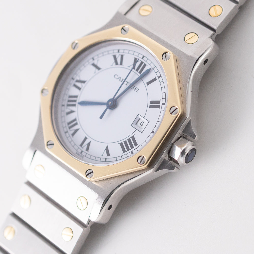 CARTIER LM SANTOS OCTAGON Automatic Ref.2966