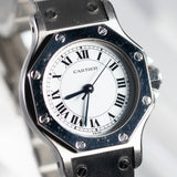 CARTIER SM SANTOS OCTAGON Ref.0906 AUTOMATIC BOX