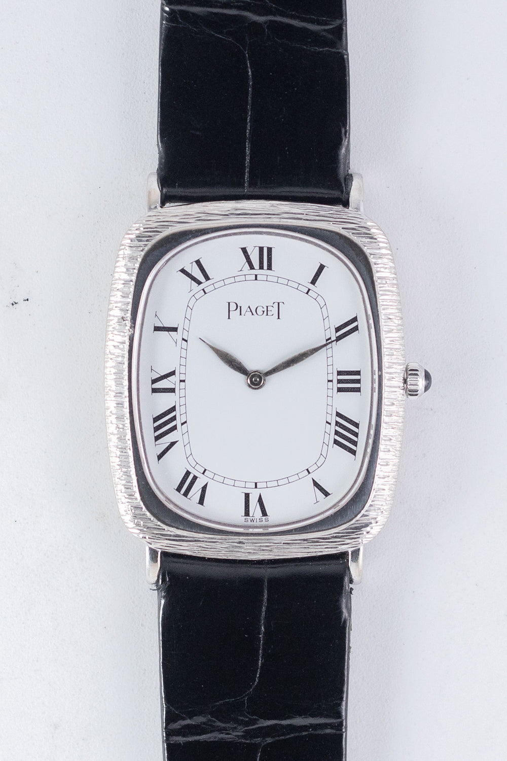 PIAGET Ref.9251 Bark Finish 18K White Gold – TIMEANAGRAM