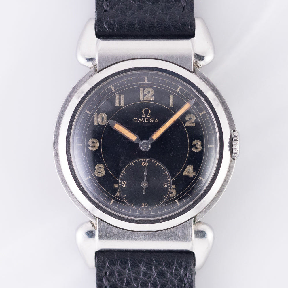 OMEGA Big Scarab Black gilt Dial
