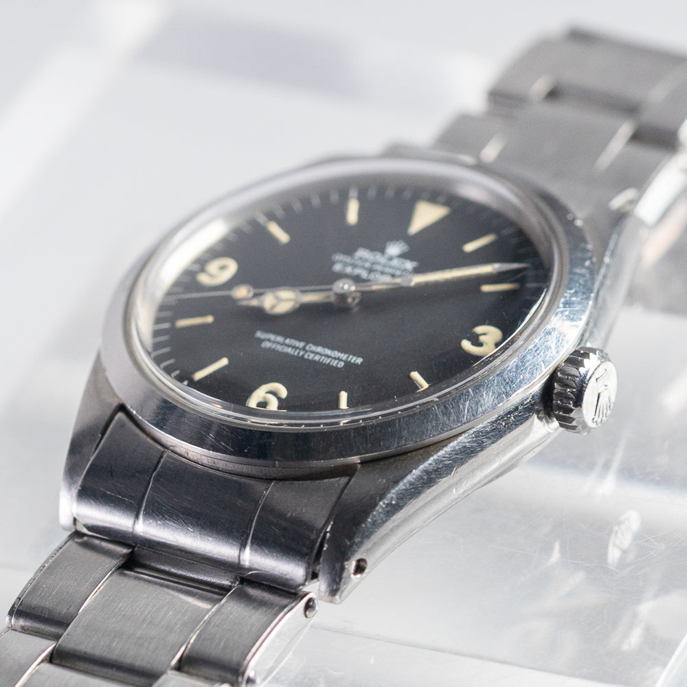 ROLEX EXPLORER Ref.1016 MK1 Fat Font Frog Leg