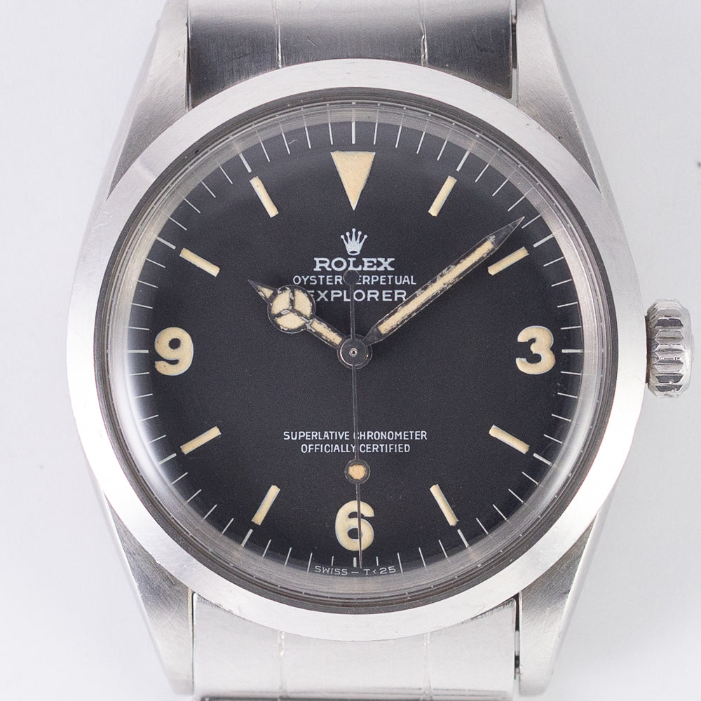 ROLEX EXPLORER Ref.1016 MK1 Fat Font Frog Leg