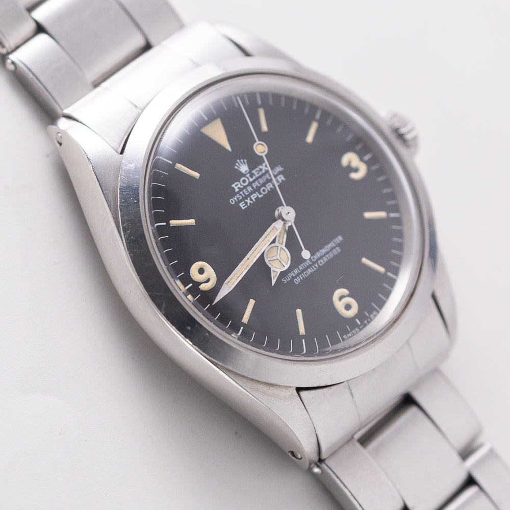 ROLEX EXPLORER Ref.1016 MK1 Fat Font Frog Leg