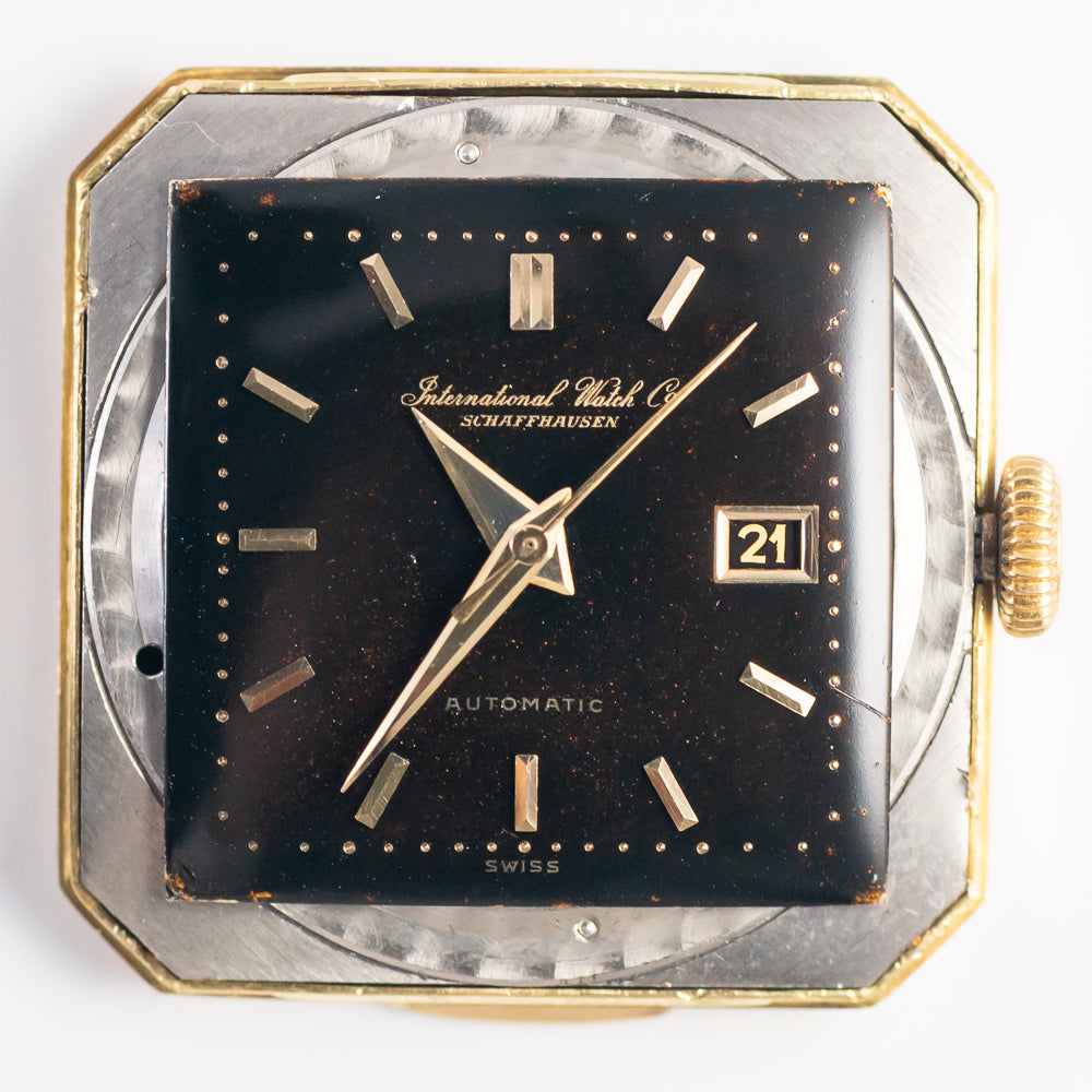 IWC Cioccolatone Automatic Black Gilt Dial