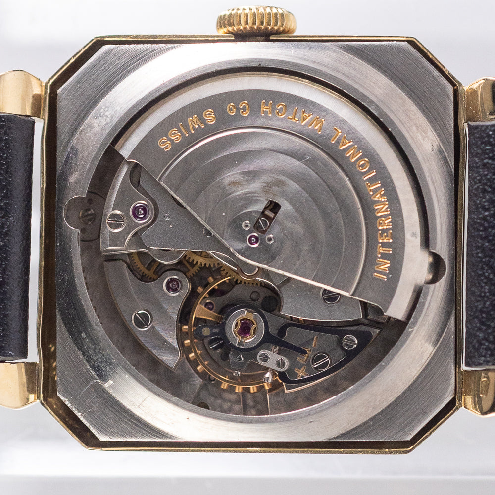 IWC Cioccolatone Automatic Black Gilt Dial
