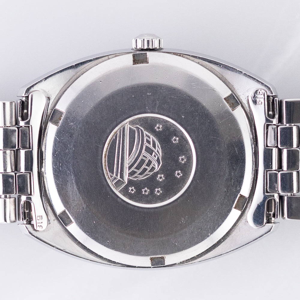 OMEGA Constellation Blue Grey Gilt Dial Ref.168.017