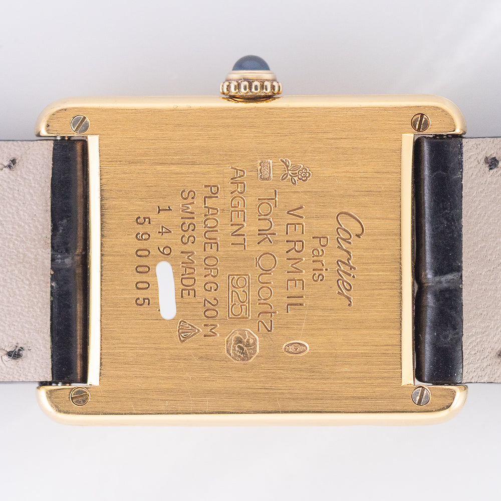 CARTIER LM MUST DE TANK REF.590005