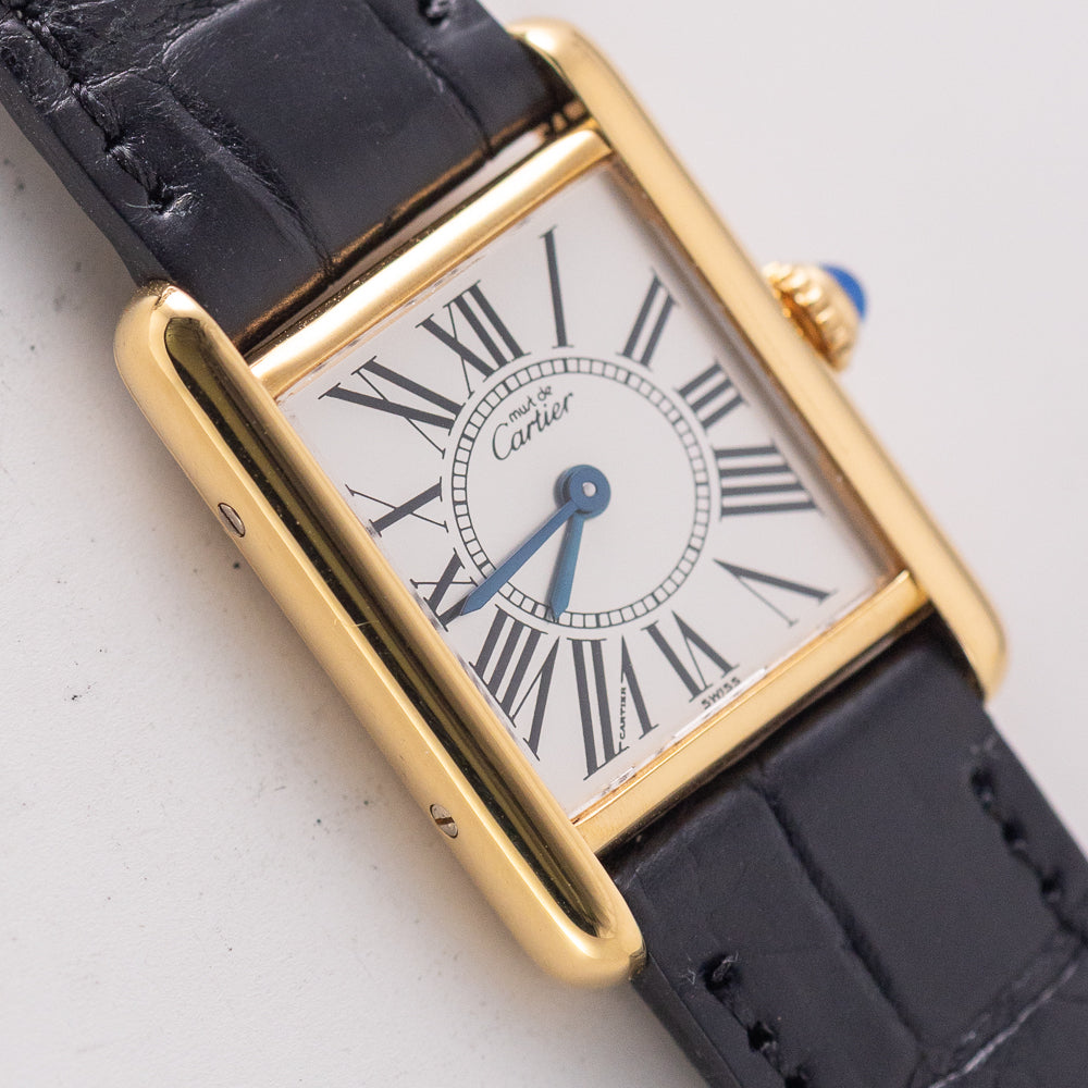 CARTIER SM Must de tank Ref.1613 Oparan Dial