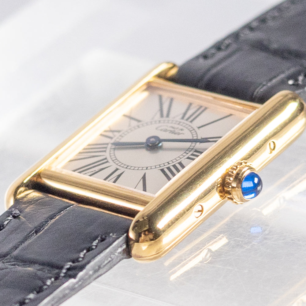 CARTIER SM Must de tank Ref.1613 Oparan Dial