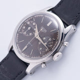 HEUER Pre CARRERA Spillino Case Big Eyes Valjoux 23 REF.414N