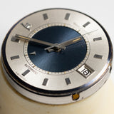JAEGER LECOULTRE MEMOBOX Blue tuxedo Dial Ref.875.42