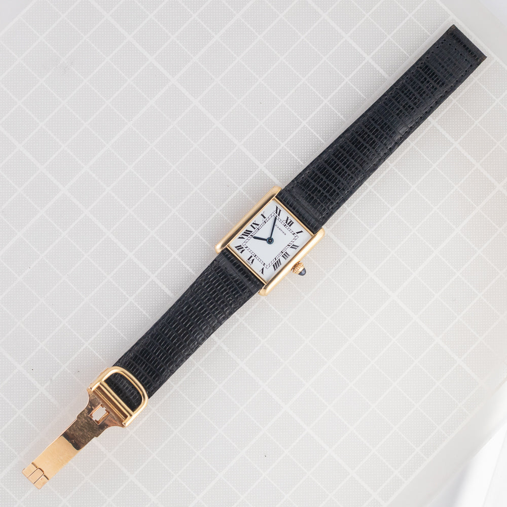 CARTIER LM Tank Louis Cartier Extra Flat Cal.P838 by JLC