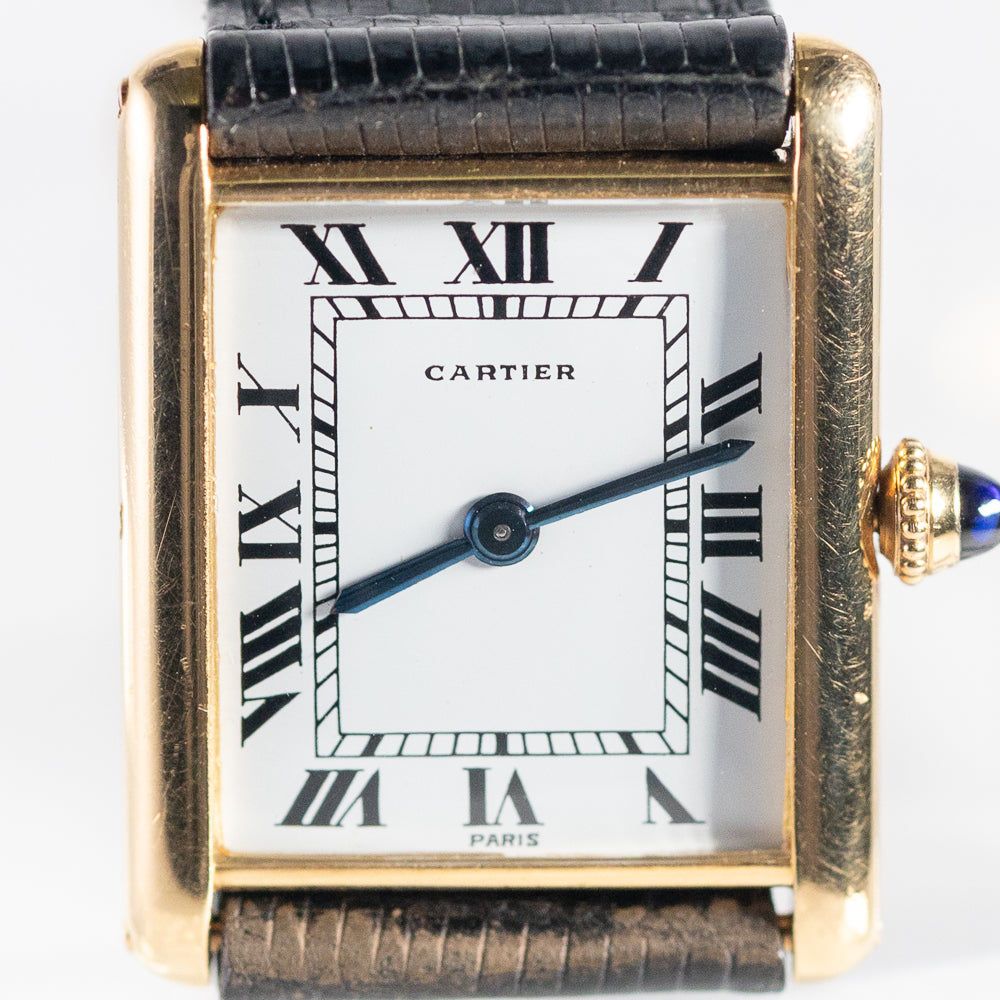 CARTIER LM Tank Louis Cartier Extra Flat Cal.P838 by JLC