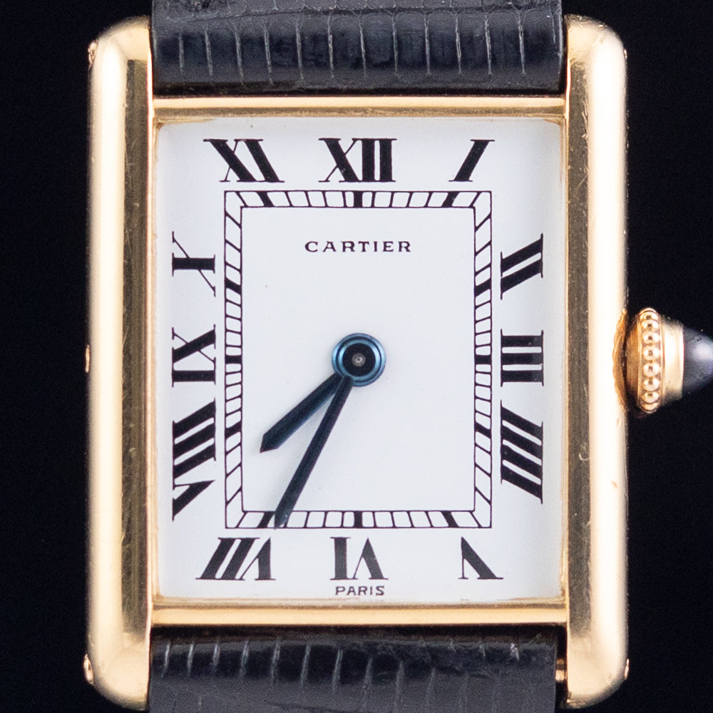 CARTIER LM Tank Louis Cartier Extra Flat Cal.P838 by JLC