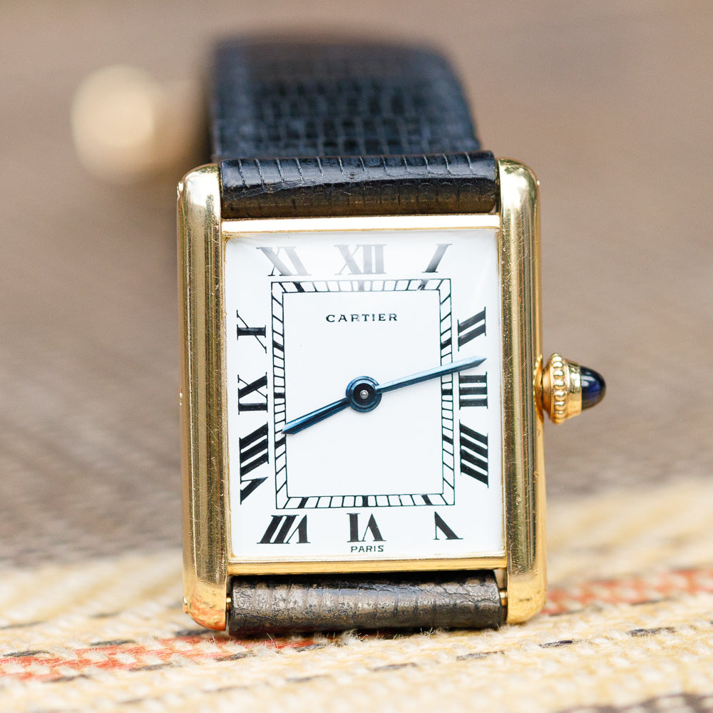 CARTIER LM Tank Louis Cartier Extra Flat Cal.P838 by JLC