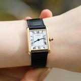 CARTIER LM Tank Louis Cartier Extra Flat Cal.P838 by JLC