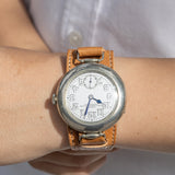 LONGINES Turkish Wristwatch Retailed by Nacib K. Djezvedjian & Son, Constantinople w.Archive