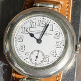 LONGINES Turkish Wristwatch Retailed by Nacib K. Djezvedjian & Son, Constantinople w.Archive