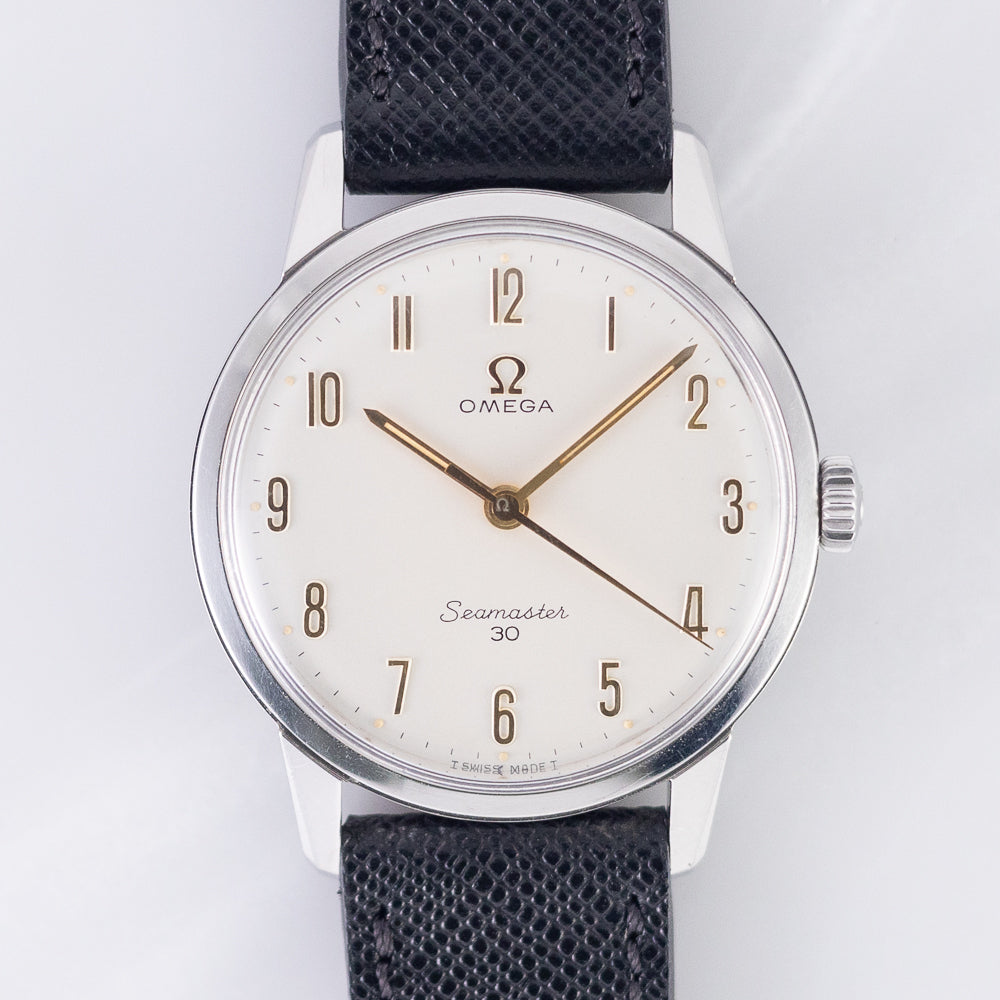 OMEGA Seamaster 30 手巻き時計 シルバー OMEGA Seamaster 30 Ref.135.007-63 – TIMEANAGRAM