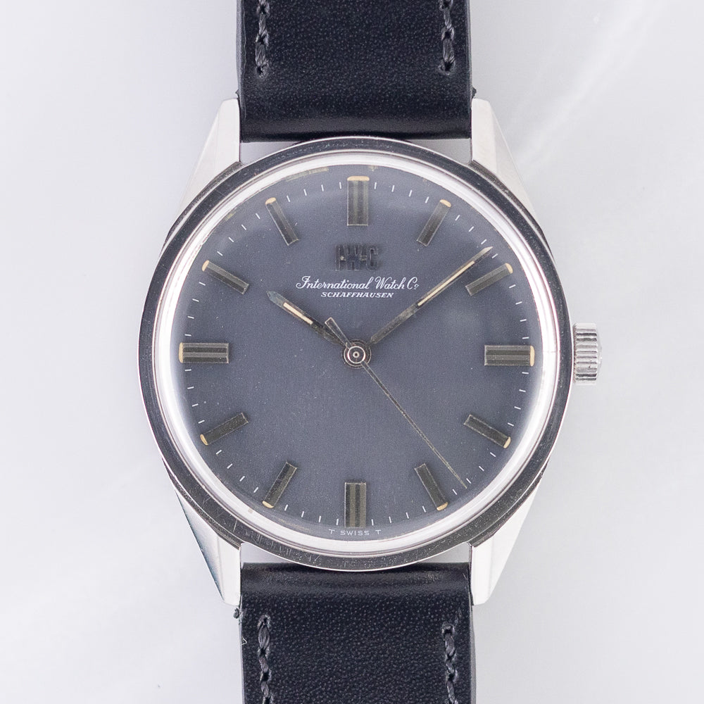 IWC Ref.810 BLUE GRAY DIAL Cal.89 – TIMEANAGRAM