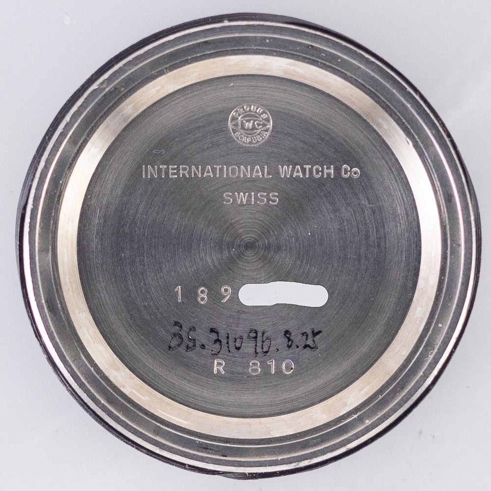 IWC Ref.810 BLUE GRAY DIAL Cal.89