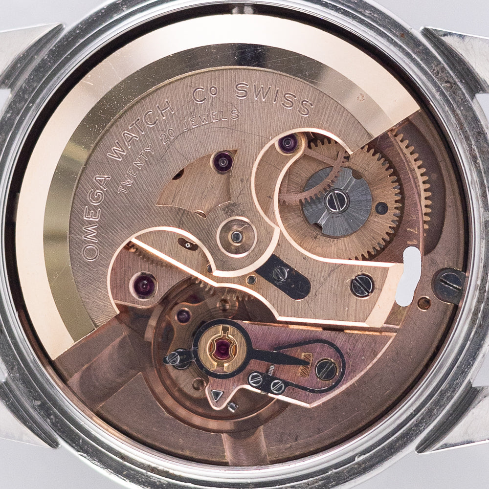 OMEGA Seamaster Calendar Black Gilt Dial Ref.2849