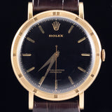 ROLEX Metropolitan Chronometer Black Gilt Dial Ref.8952