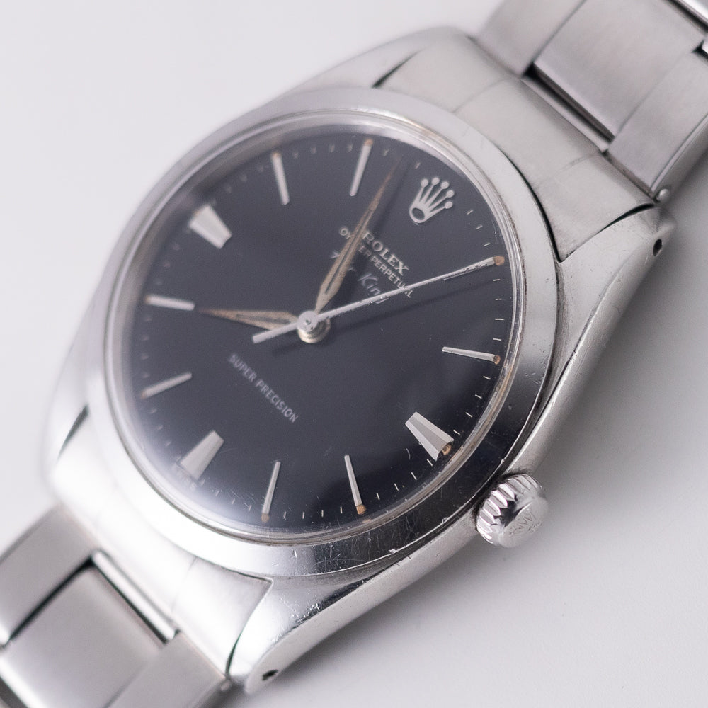 ROLEX Big Air-King Black Gilt Ref.5504