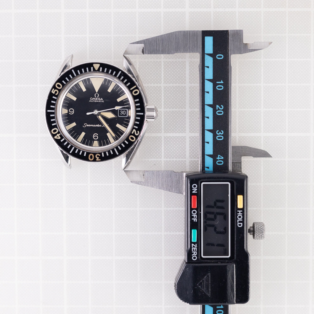 OMEGA Seamaster 300 Ref.166.024 Big Triangle w.Ref.1039 Flatlink Bracelet