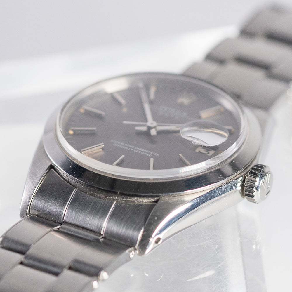 ROLEX OYSTER PERPETUAL DATE Ref.1500 w.BOX and Warranty Paper