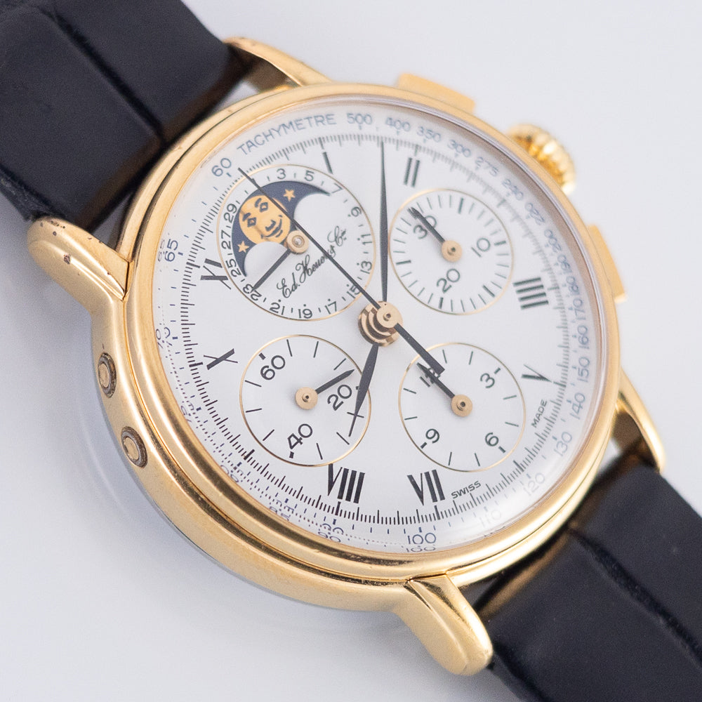 Ed. Heuer & Cie 125th Anniversary Moonphase Chronograph Ref. 188.505