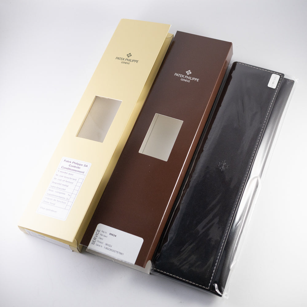 PATEK PHILIPPE Onyx Dial Ref.3628 serviced by Patek Philippe