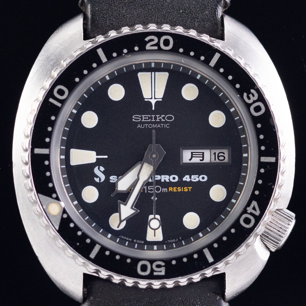 SEIKO 150M DIVER REF.6306-7001 SCUBAPRO 450