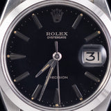 ROLEX OYSTERDATE Black Gilt Dial Ref.6694
