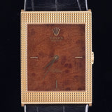 ROLEX Cellini Burlwood Dial Ref.4127