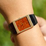 ROLEX Cellini Burlwood Dial Ref.4127