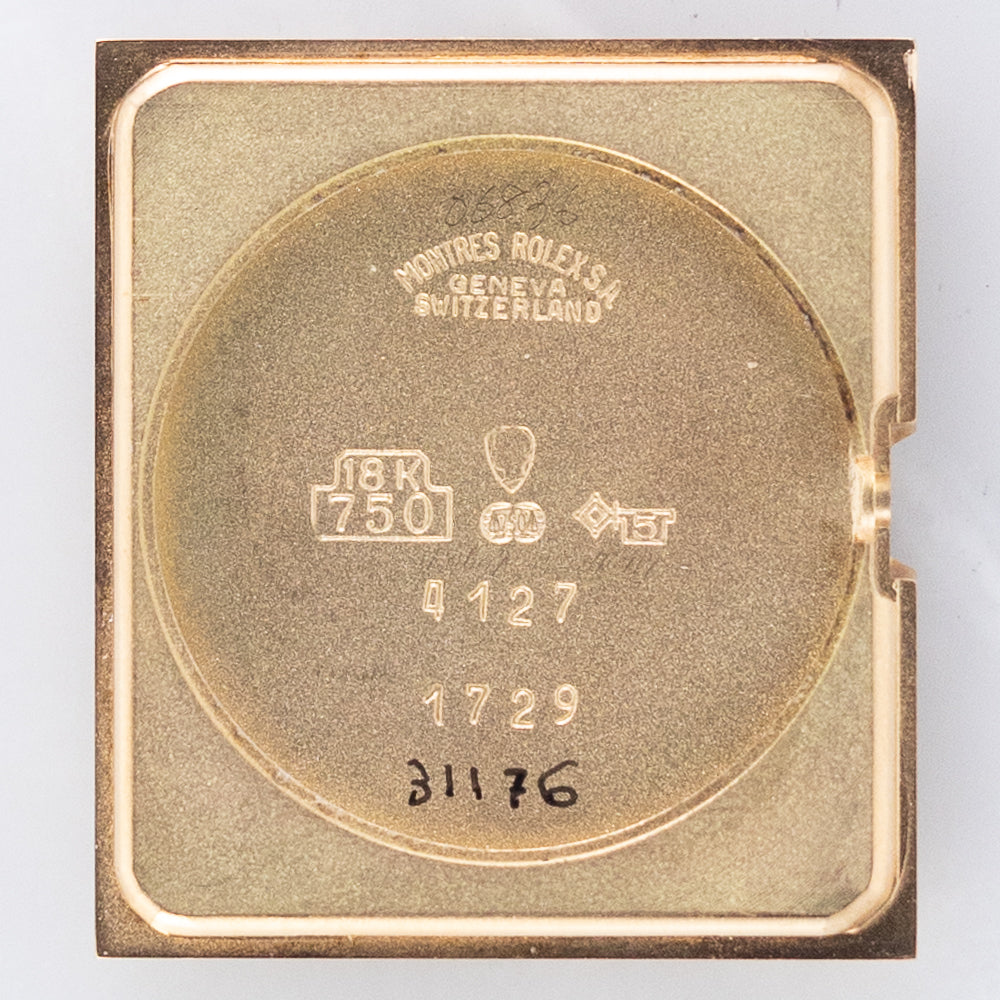 ROLEX Cellini Burlwood Dial Ref.4127