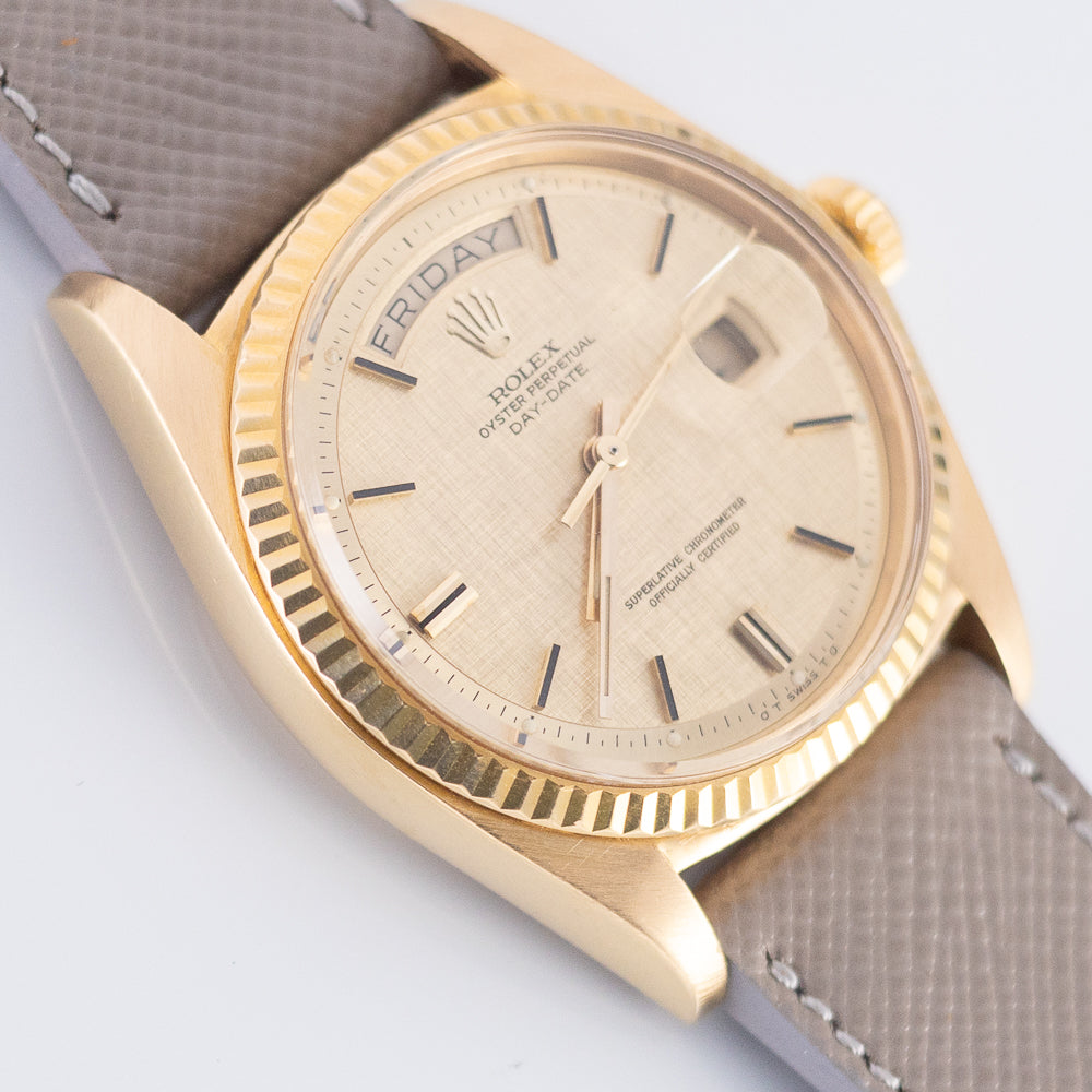 ROLEX DAY-DATE Ref.1803 Linen w.Paper