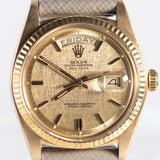 ROLEX DAY-DATE Ref.1803 Linen w.Paper